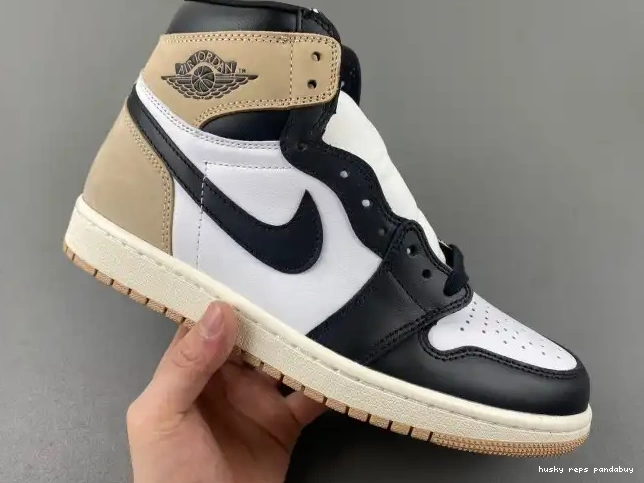 Rep Husky High Air Jordan OG 1 WMNS Latte FD2596-021 0407